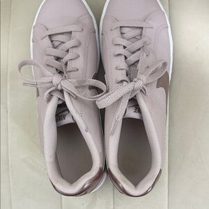 Nike Women's Sneakers - Taupe and Chocolate